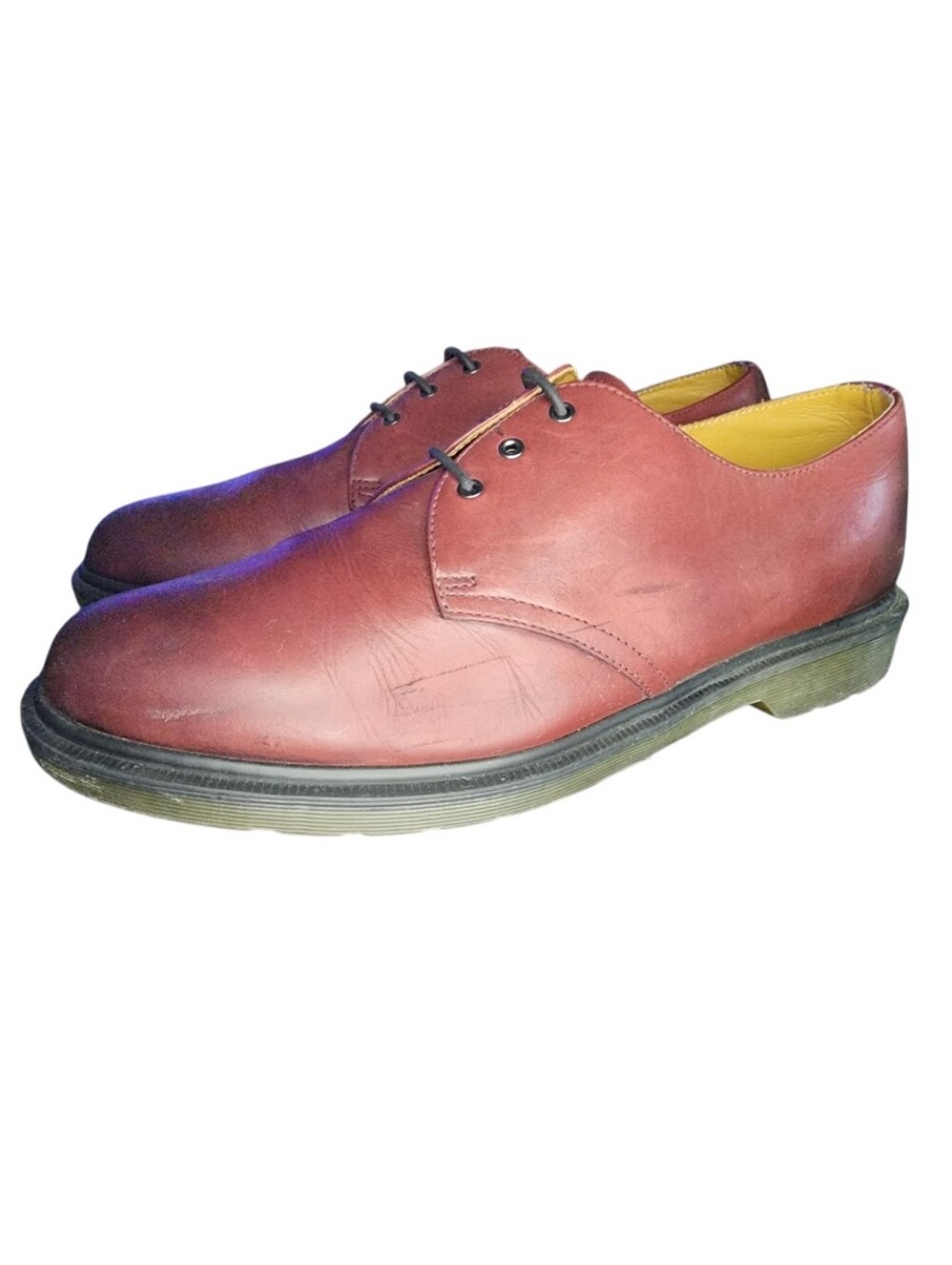 Dr. Martens 1461 Classic - Burgundy, Mens 13 - Picture 2 of 10